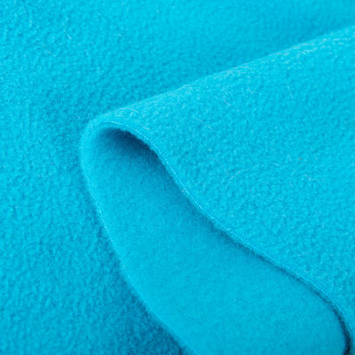 Padrão escovado Cores personalizadas 100% Poliéster 290gm Tecido de lã polar macia para casaco