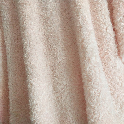 Teddy Bear Plush Fabric 100% Tricot de poliéster para têxteis domésticos Vestuário Fio Tintado Tricoteado Plain 15-20 dias