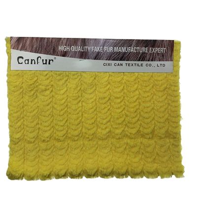Alta Durabilidade Pincel de Pile Baixo Flor de Tecido Plush PV para Vestuário ou Brinquedos