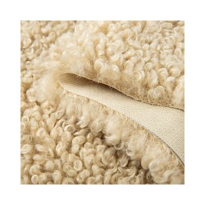 Tricot de malha 100% poliéster Teddy Velvet para roupas de mulher sexy