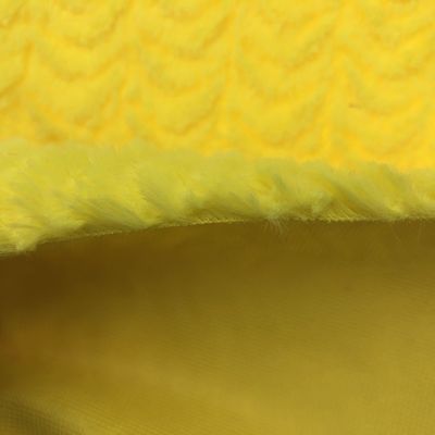 Alta Durabilidade Pincel de Pile Baixo Flor de Tecido Plush PV para Vestuário ou Brinquedos