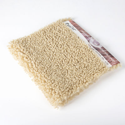 Tricot de malha 100% poliéster Teddy Velvet para roupas de mulher sexy