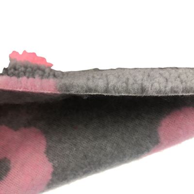 Tecido de Jacquard Sherpa de tricô personalizado para os requisitos do cliente