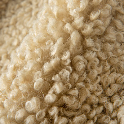 Tricot de malha 100% poliéster Teddy Velvet para roupas de mulher sexy