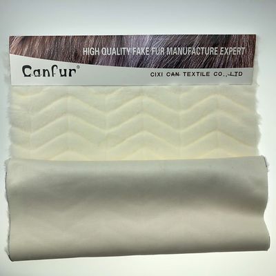Impressão de pele de coelho cortada 1000 metros 15-25 dias Entrega 58/60" Largura de CANFUR CN
