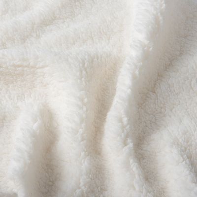 Tecido de revestimento de poliéster Sherpa para casaco de inverno revestimento de casaco 300-500 g/m Largura 58/60
