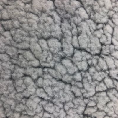 Tecido de veludo Shu impresso puro e durável para vestuário de inverno 100% poliéster