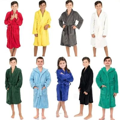 Roupa de banho de cor personalizada de lã de flanela de coral de lã de tecido para cobertores de cama e pijamas