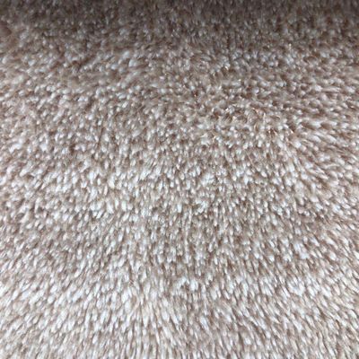 Tecido de lã de sherpa 100% poliéster catiônico tingido de malha para várias aplicações