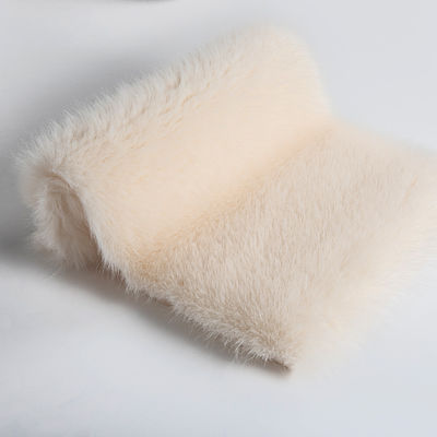 Pelúcia artificial de sherpa 100% poliéster de alto peso para produção de roupas de inverno