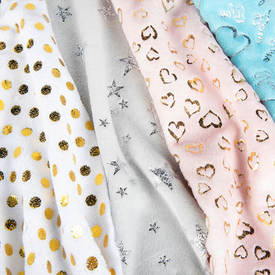 Fleece de flanel para têxteis e lingerie 100% poliéster escovado