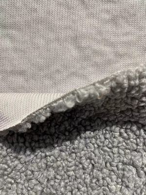 58/60" Largura personalizada de tricô 100% poliéster de cara única tecido Teddy para roupas brinquedo