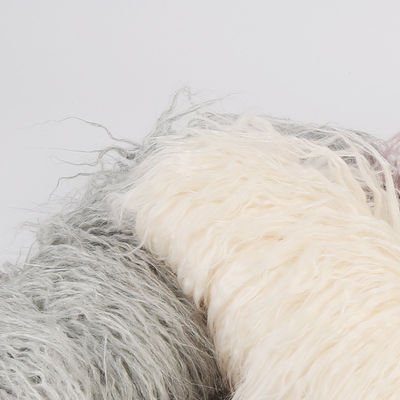 Customize Color Long Pile Tecido de pele mongol artificial em estilo simples da PANTONE