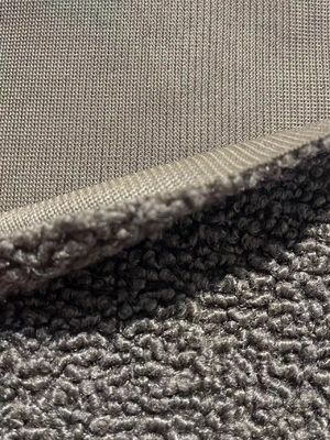 Tecido de lã Teddy 100% poliéster de peso médio perfeito para roupas de outono e inverno