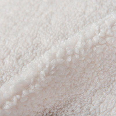 Casaco de Inverno de Tecido de Concha Suave com Design de Tricotagem e Teddy Sherpa de Pele Falsa