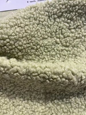 100% Poliéster Tecido para Casa Teddy Tecido Para Sofá Contagem de Fio Personalizada