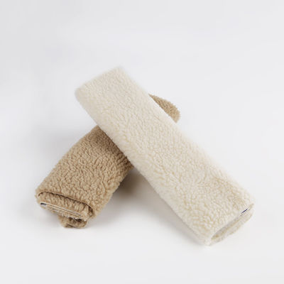 100% poliéster Micro Polar Sheepskin Sherpa Fleece Coat com material resistente a lágrimas