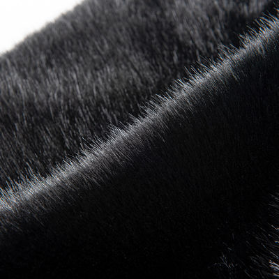 Densidade de contato Couro curto Couro falso 100% Poliéster Material de volta para design artificial