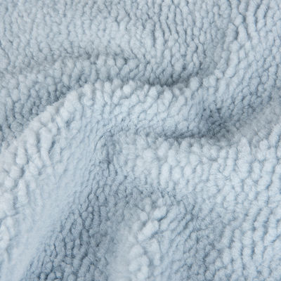 290±10gm Colete de Inverno de tecido de casca macia com camarão Teddy Sherpa Fleece de pele falsa