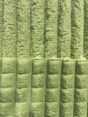 Tecido em chapa de lã de flanel de lado duplo para cobertor de inverno Super Soft 100 Poliéster