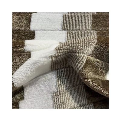 Tecido de lã de poliéster tricô Jacquard A escolha definitiva para roupas de moda