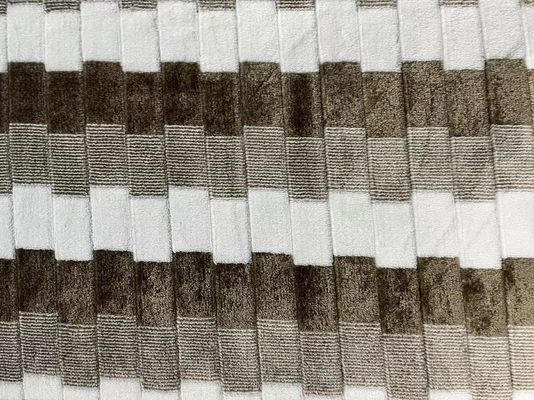 Tecido de lã de poliéster tricô Jacquard A escolha definitiva para roupas de moda