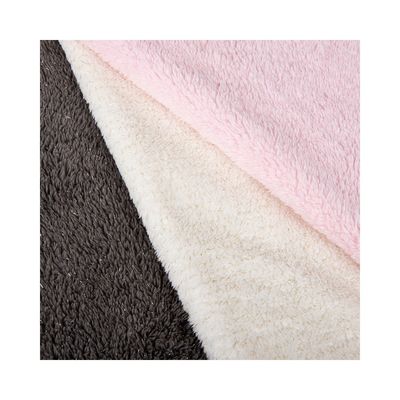 Padrão personalizado Mirco Sherpa tecido de lã para vestuário casa têxtil largura 58/60 "design
