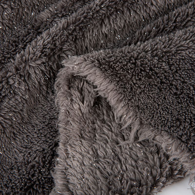 Padrão personalizado Mirco Sherpa tecido de lã para vestuário casa têxtil largura 58/60 "design