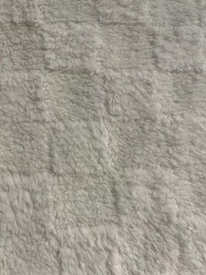 Tecido de lã de Jacquard de malha macia para Shu Velveteen Double Side Mirco Sherpa