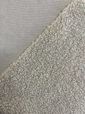 Tecido de lã de Teddy para têxteis domésticos/vestimentos/ brinquedos resistente à abrasão e personalizável