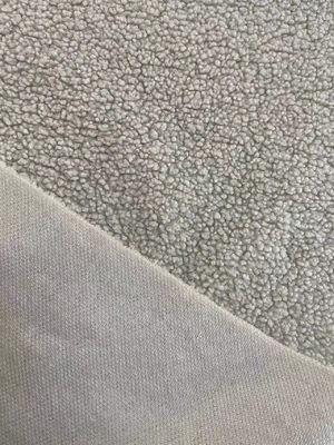 Tecido de lã de Teddy para têxteis domésticos/vestimentos/ brinquedos resistente à abrasão e personalizável