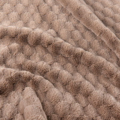 100% de poliéster Design Soft Rabbit Fur Fabric False Fur para vestuário/textil doméstico/tapete