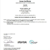 China Cixi Can Textile Co., Ltd. Certificações